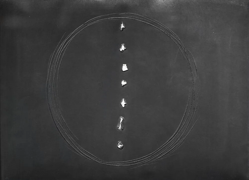 Офорт И Аквитанта Fontana - Concetto spaziale