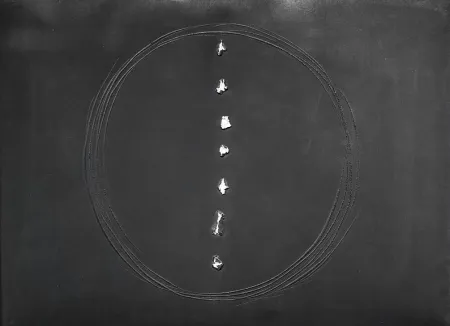 Офорт И Аквитанта Fontana - Concetto spaziale