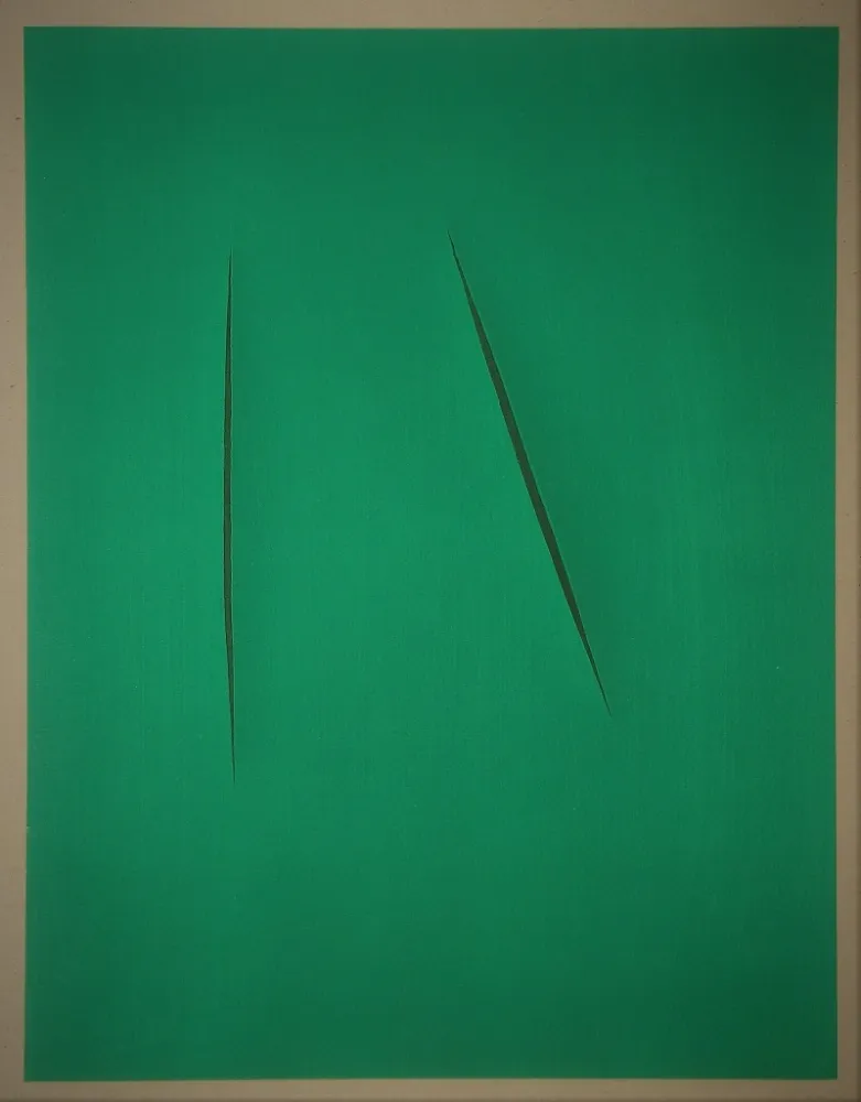 Трафарет Fontana - Concetto Spaziale