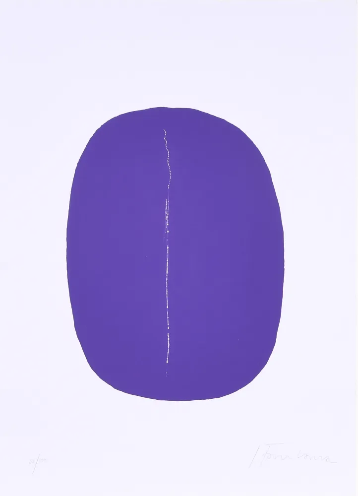 Сериграфия Fontana - Concetto Spaziale S-2 