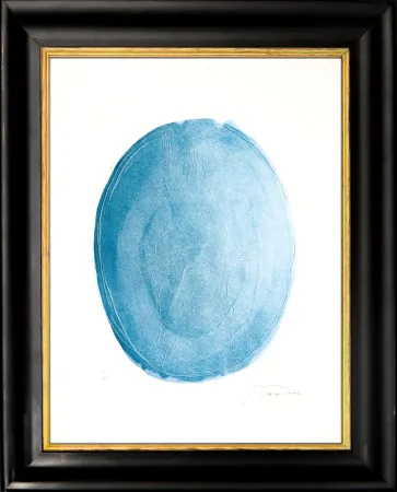 Офорт И Аквитанта Fontana - Nudo Azzurro
