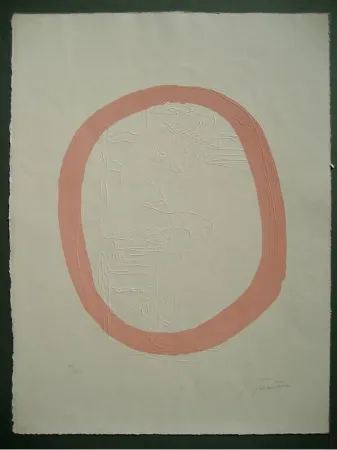 Гравюра Fontana - Nudo Rosa 