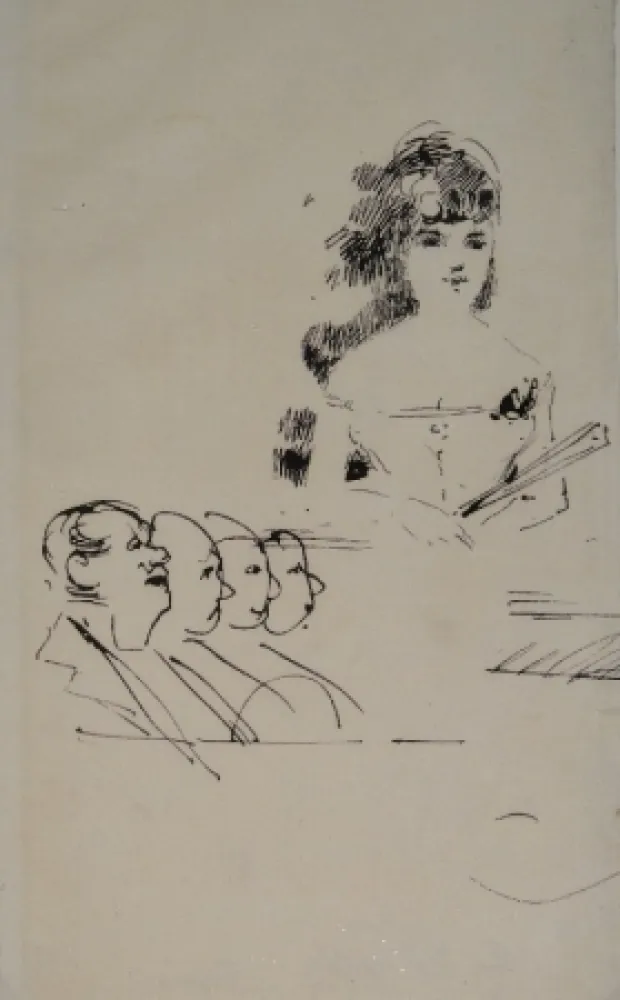 Нет Никаких Технических Forain - Chanteuse en scène