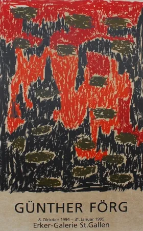 Литография Forg - Untitled (Exhibition poster)