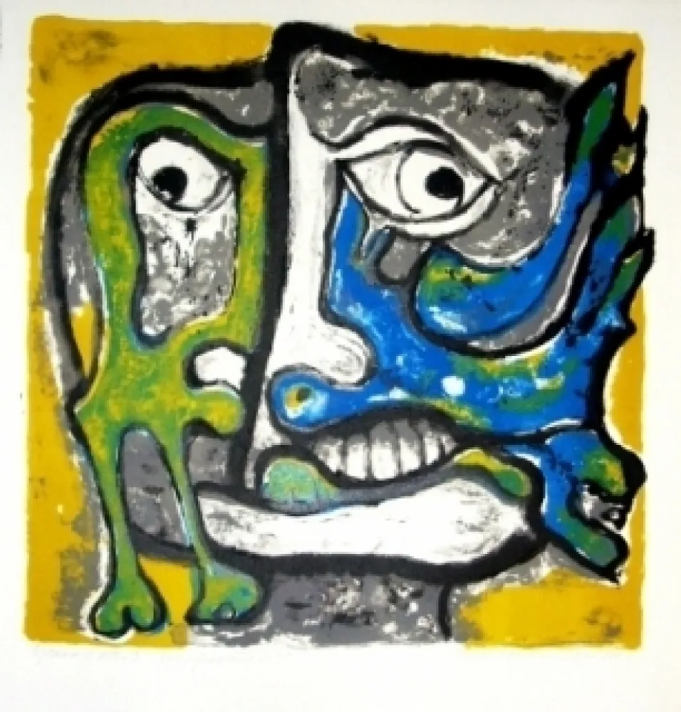 Литография Forner - Terragueo año 2888