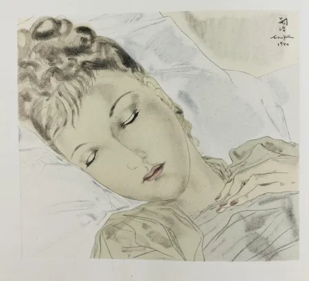 Иллюстрированная Книга Foujita - Combat avec L’image. 1941.