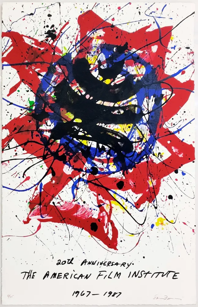 Сериграфия Francis - A RED STAR