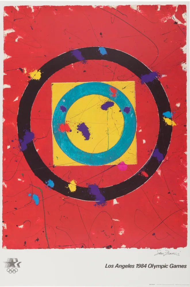 Литография Francis - Los Angeles Olympic 1984 - Hand-signed