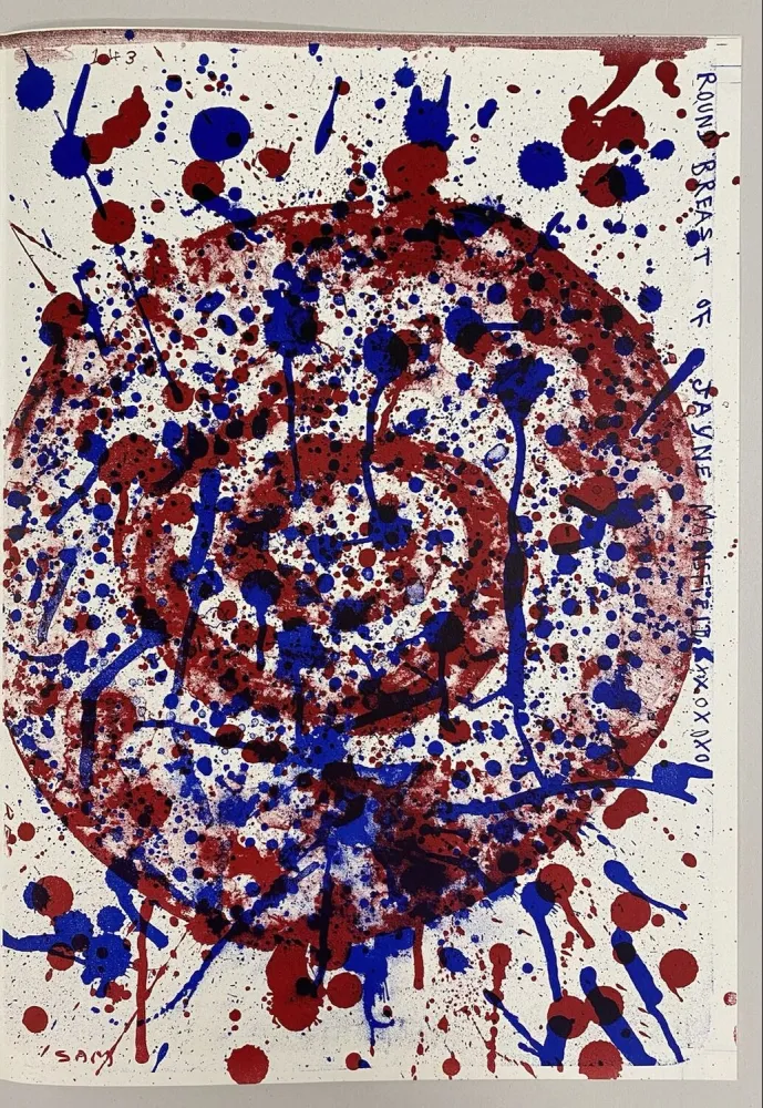 Литография Francis - Round Breast of Jayne Mansfield