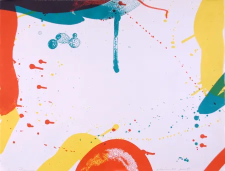 Литография Francis - Sans titre - Untitled (SF-61)