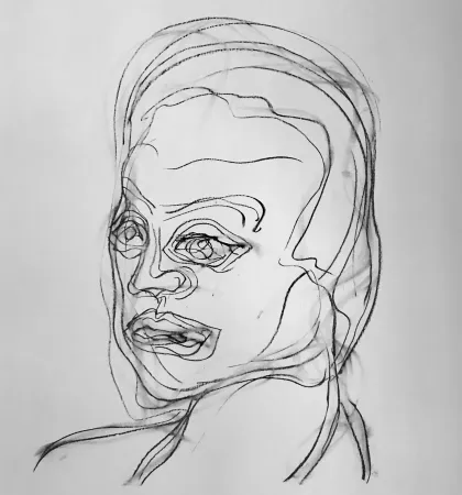 Литография Francis - Self Portrait