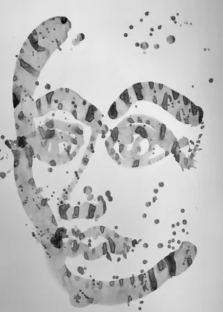 Литография Francis - Self Portrait