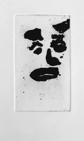 Акватинта Francis - Self Portrait