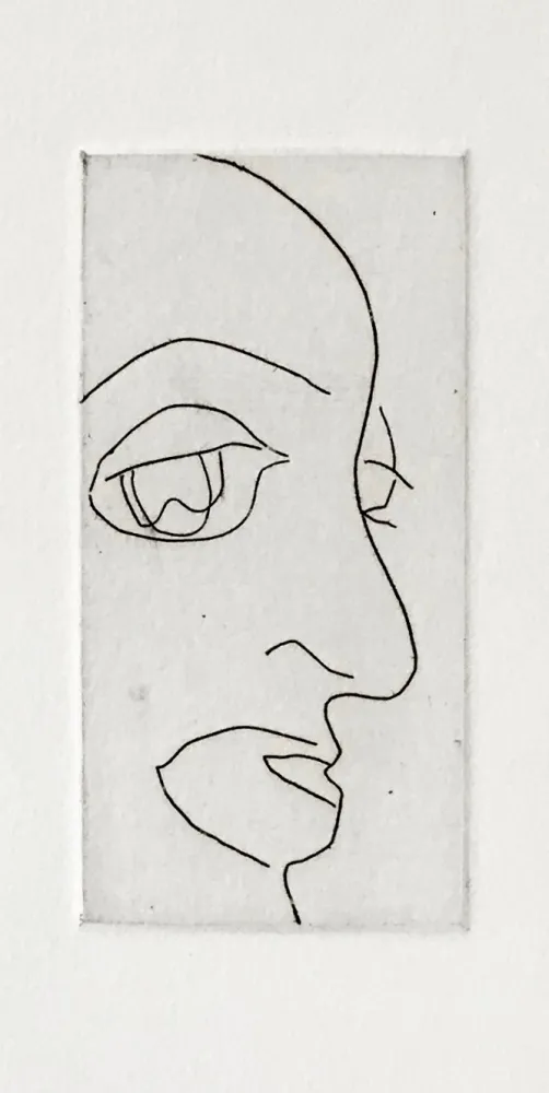 Акватинта Francis - Self Portrait