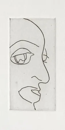 Акватинта Francis - Self Portrait