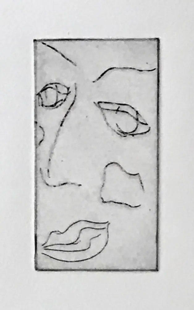 Акватинта Francis - Self Portrait