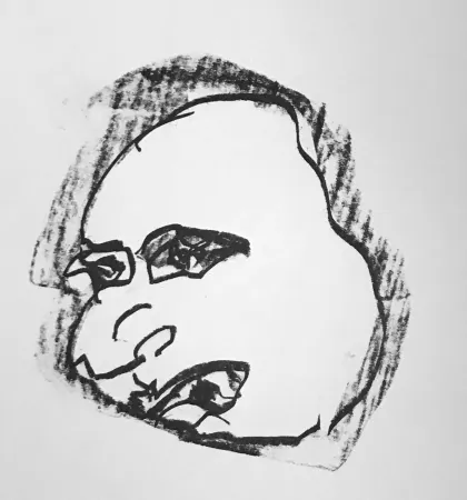 Литография Francis - Self Portrait