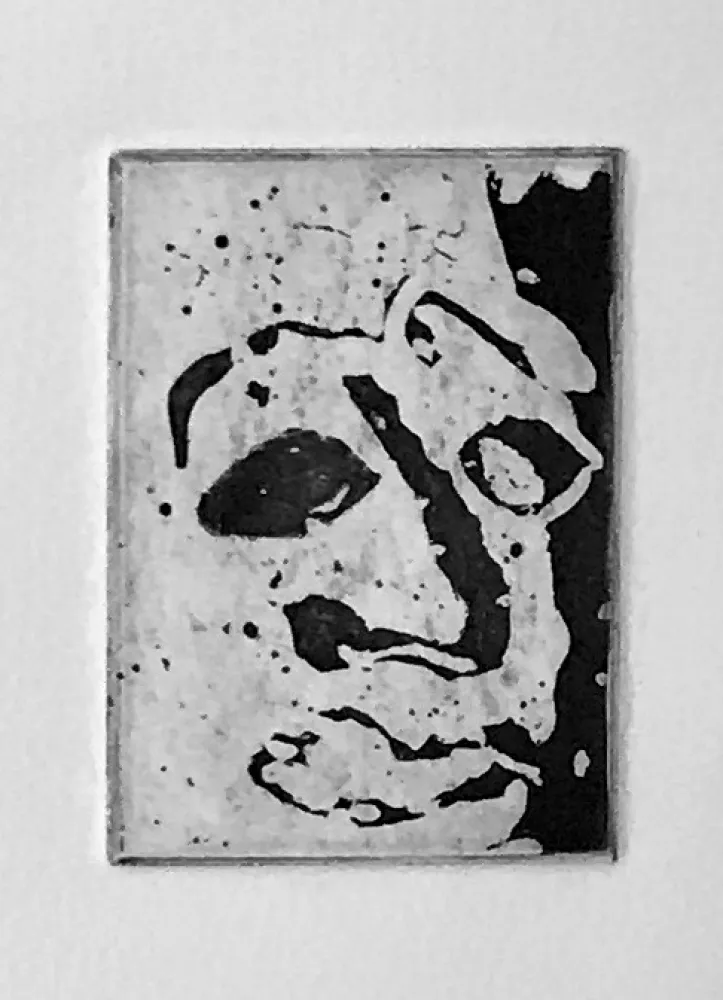 Акватинта Francis - Self Portrait