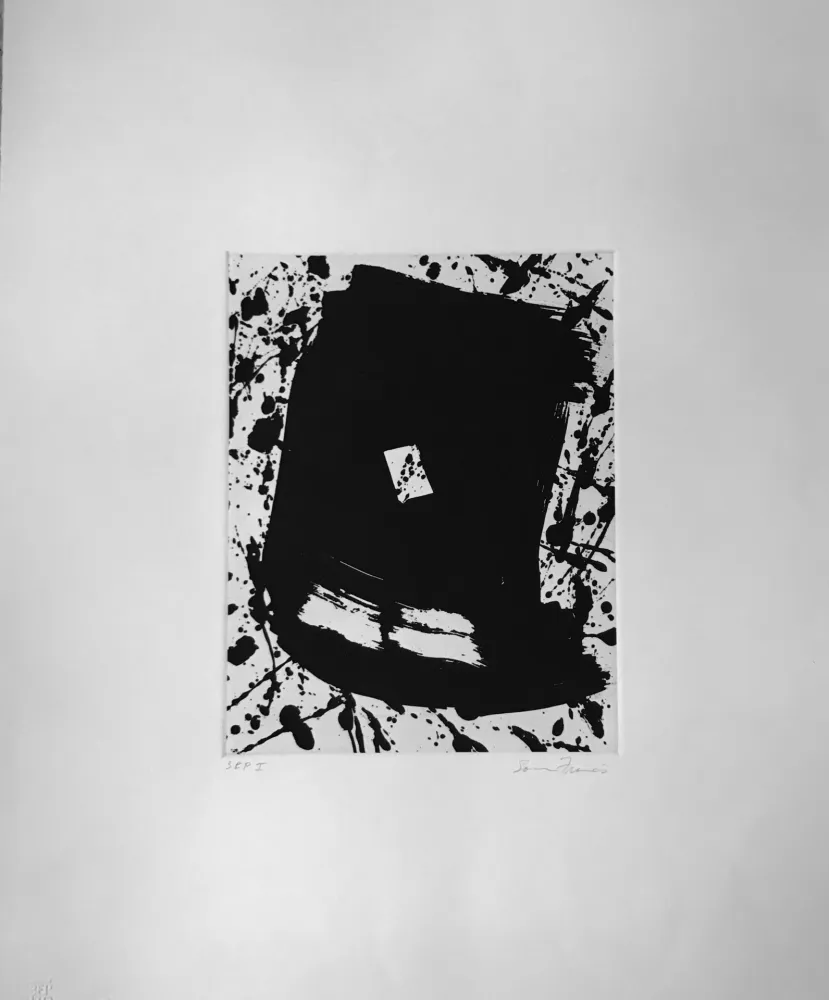 Акватинта Francis - Untitled