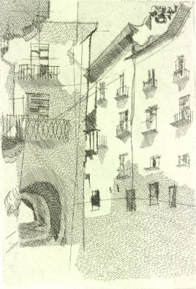 Иллюстрированная Книга Franco - Cuneo. Dieci incisioni