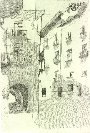 Иллюстрированная Книга Franco - Cuneo. Dieci incisioni