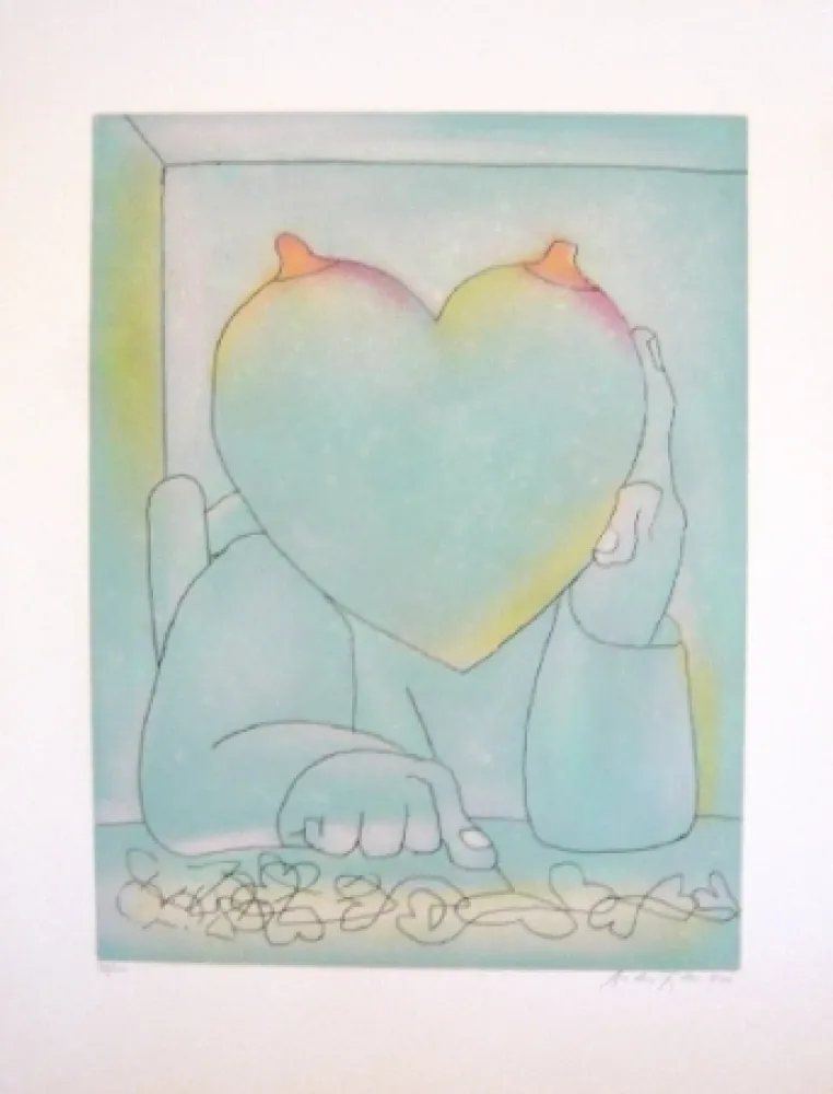 Офорт И Аквитанта François - Sans titre