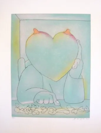 Офорт И Аквитанта François - Sans titre