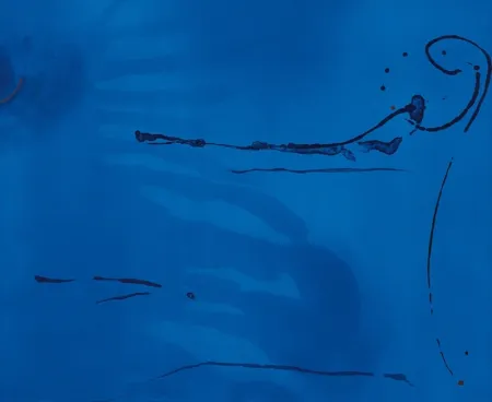 Литография Frankenthaler - Blue Current