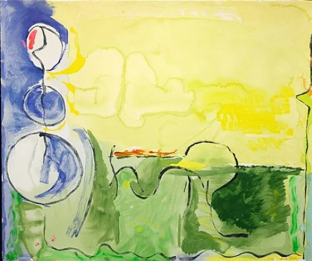 Сериграфия Frankenthaler - Flotilla