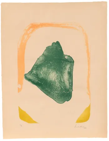 Литография Frankenthaler - Orange Hoop