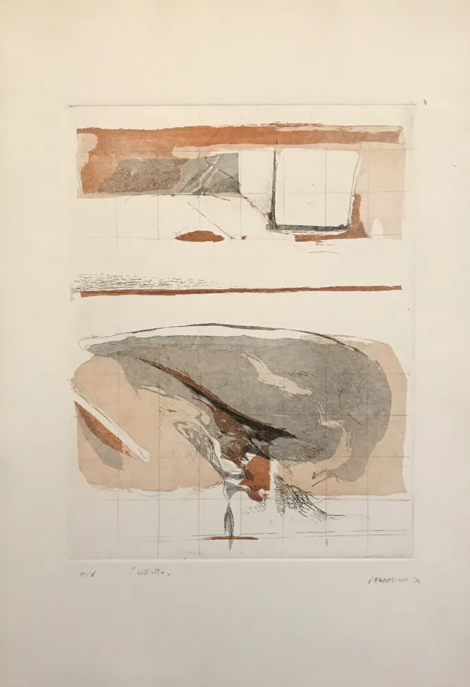 Офорт И Аквитанта Frattini - Dall'alto