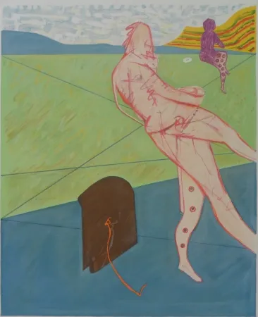 Литография Freddie - Composition