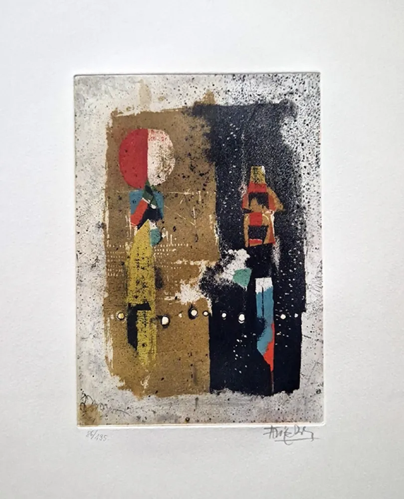 Офорт Friedlaender - Composition