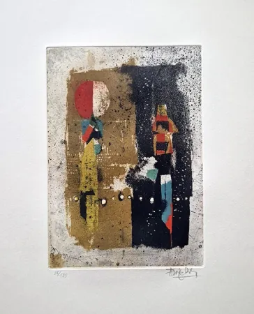 Офорт Friedlaender - Composition