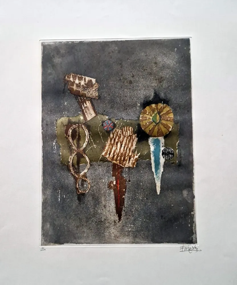 Офорт Friedlaender - Composition