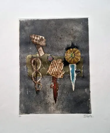 Офорт Friedlaender - Composition