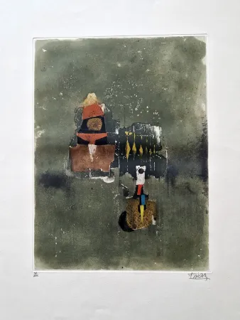 Офорт Friedlaender - Composition