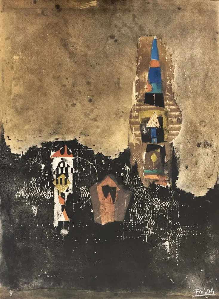 Офорт Friedlaender - Composition III