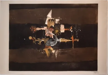 Гравюра Friedlaender - Contrepoints 