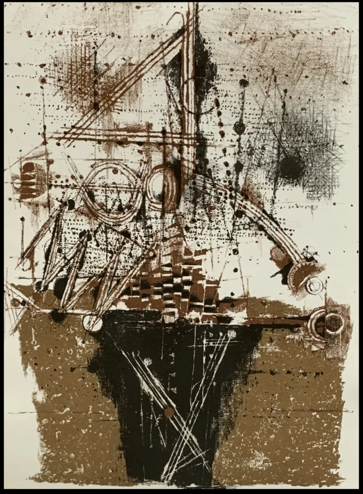 Литография Friedlaender - Les Oiseaux 