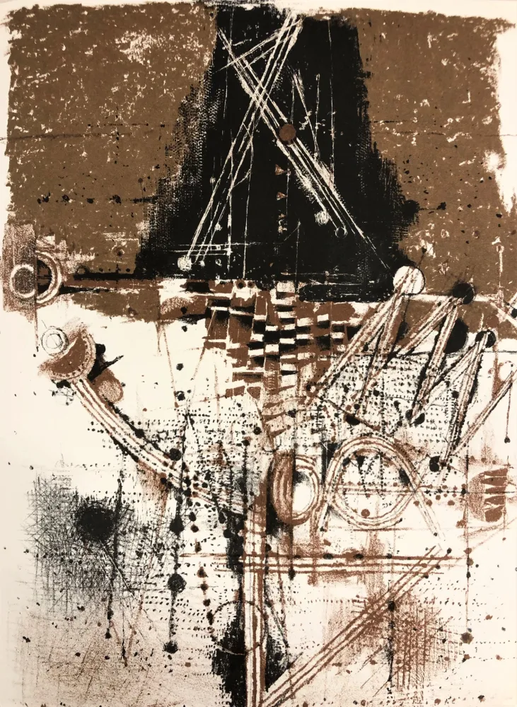 Литография Friedlaender - Les oiseaux (The Birds)