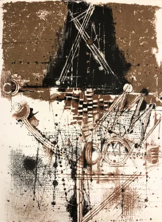 Литография Friedlaender - Les oiseaux (The Birds)