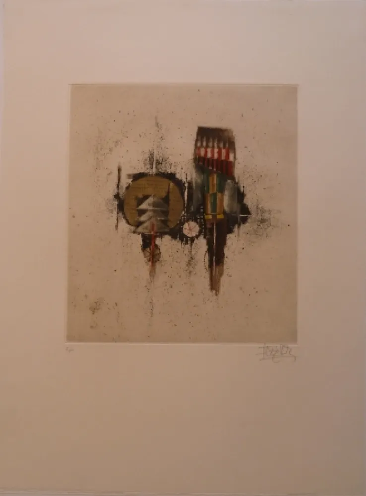 Гравюра Friedlaender - Meditation II