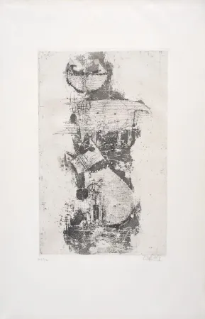 Офорт Friedlaender - Petit Bestiaire - Chèvre