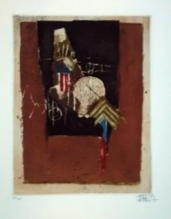 Гравюра Friedlaender - Pour un herbier nocturne III