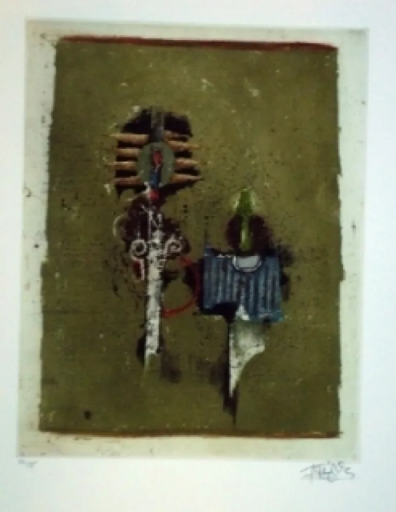 Гравюра Friedlaender - Pour un herbier nocturne IV