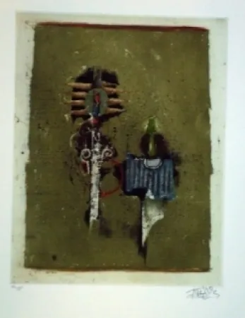 Гравюра Friedlaender - Pour un herbier nocturne IV