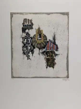 Офорт И Аквитанта Friedlaender - Règne végétal IV 