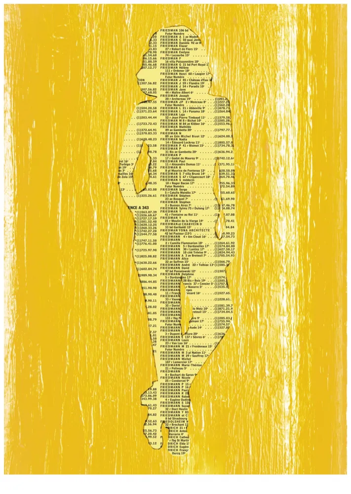 Сериграфия Friedmann - Nu (Collection Naked)