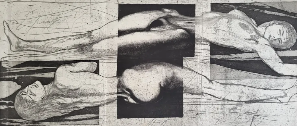 Офорт Fuchs - EVA Triptychon